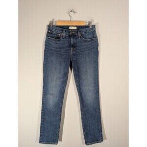 Madewell Womens Tomboy Straight Leg Jeans Sz 25 Western Classic Streetwear Denim